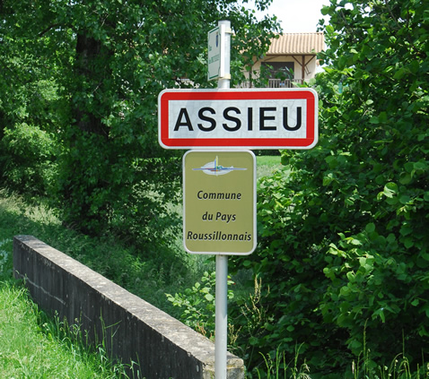 Panneau Assieu