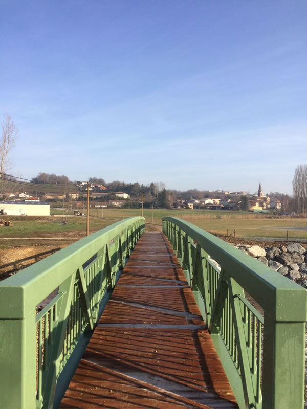 Passerelle Charinas Assieu